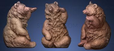 3D модель Медведь (STL)